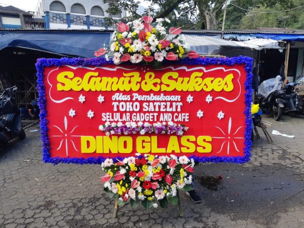 Karangan bunga papan selamat sukses bandung