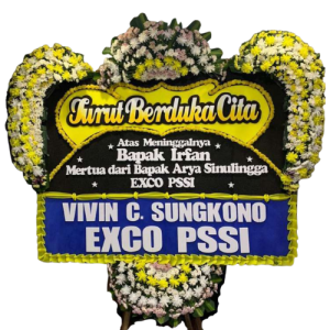 Bunga Papan Turut Berduka Cita #3