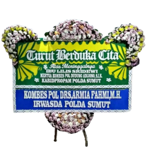 Bunga Papan Turut Berduka Cita #5
