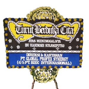 Bunga Papan Turut Berduka Cita #8