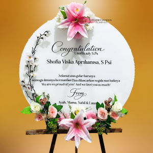 Bunga Papan Akrilik 03