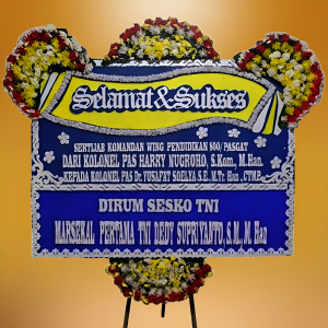 Bunga Papan Selamat Sukses 006