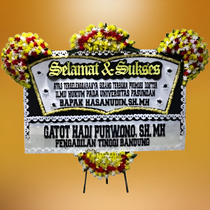 Bunga Papan Selamat Sukses 007