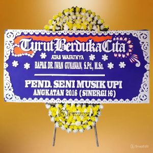 Bunga Papan Turut Berduka Cita 004