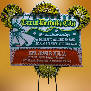 Bunga Papan Turut Berduka Cita 008