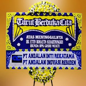 Bunga Papan Turut Berduka Cita 009